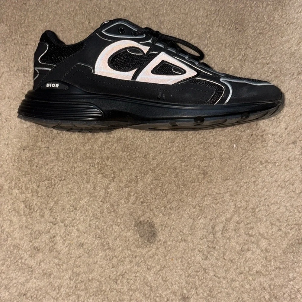 Dior Men's Black Sneakers - Picture 3 of 8